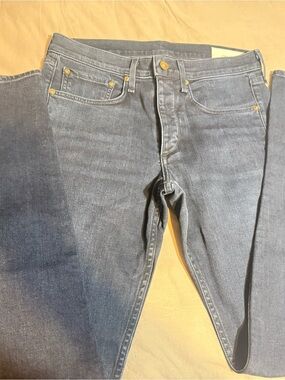 rag & bone Men's Slim Jeans in Washed Blue
